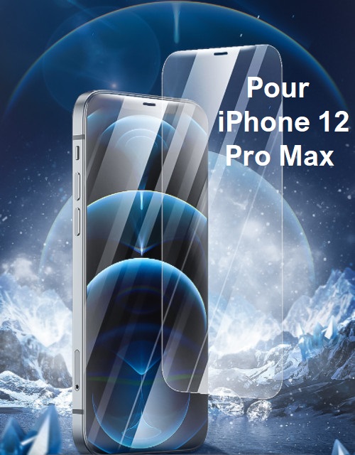 Verre trempé de protection pour iPhone 13 Pro et 13 Pro Max