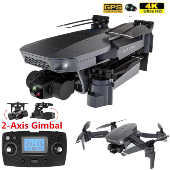 Drone Camera 4K Retour Automatique Stabilisation Vol WIFI