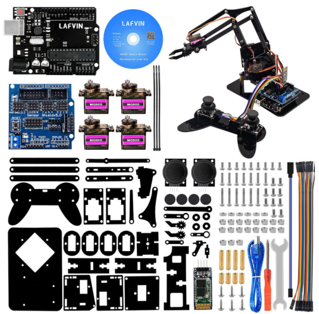 Kit bras Robotique Arduino - Téléguide Bluetooth, Top Prix